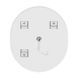 Дзеркало Mixxus Premium ELLIPSE MV05-80x70-Reverse White з LED Touch, Anti-fog, димером (3-6,5kK) (MP6645) MP6645 фото 10