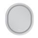 Дзеркало Mixxus Premium ELLIPSE MV05-80x70-Reverse White з LED Touch, Anti-fog, димером (3-6,5kK) (MP6645) MP6645 фото 9