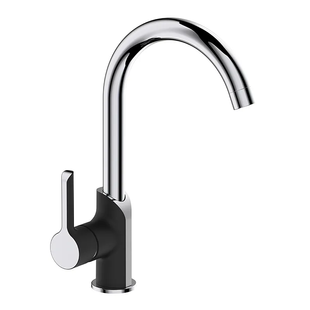 Змішувач для кухні Mixxus Premium Edem 017 (Black) (MI5839) MI5839 фото
