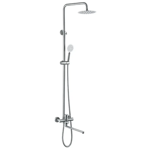 Душова колона зі змішувачем Zerix DAX-006-J-35cm із нерж. сталі SUS304 (ZX4828) ZX4828 фото