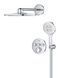 Душова система прихованого монтажу з термостатом Grohe Grohtherm SmartControl... 34863000 фото 8