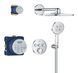 Душова система прихованого монтажу з термостатом Grohe Grohtherm SmartControl... 34863000 фото 5