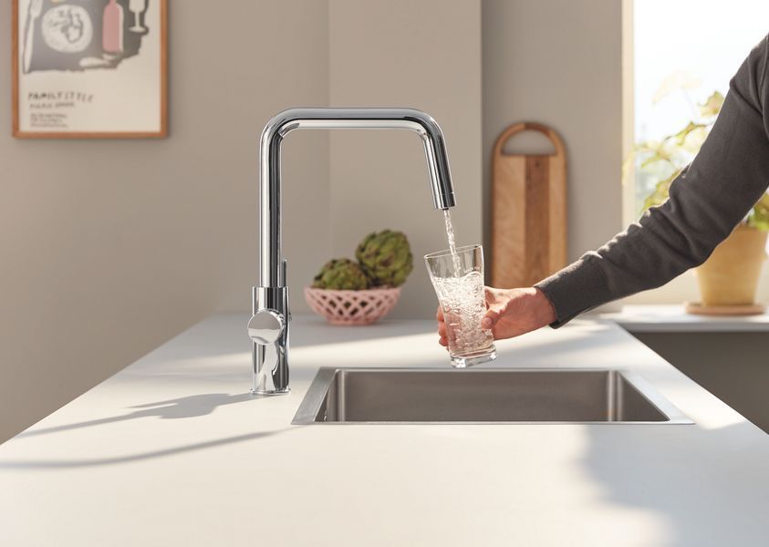Змішувач для кухні для подачі технічної і фільтрованої води Grohe Blue Pure E... 30583000 фото