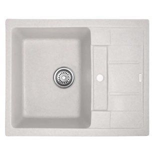 Мийка кухонна Haiba HB8210-G322 Бежева 620х500х200 (HB0986) HB0986 фото