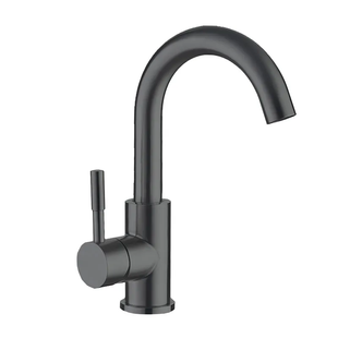 Змішувач для умивальника Mixxus SUS-011-B graphite (MI5906) MI5906 фото