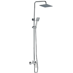 Душова система зі змішувачем HAIBA ALEX 003-J WHITE-CHROME (HB9566) HB9566 фото