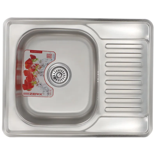 Кухонна мийка Zerix Z6350-08-180E (Satin) (ZM0563) ZM0563 фото