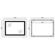 Дзеркало Mixxus WARM MR02-100x80 з LED Touch, Anti-fog, димером, регулятором яскравості, годинником (MI6935) MI6935 фото 13