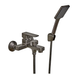 Змішувач для ванної кімнати Haiba Kubus 009 Euro Graphite (HB4007) HB4007 фото 1
