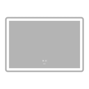 Дзеркало Zerix Mirra MR05-100x70 з LED Touch, Anti-fog, димером, регулятором яскравості (ZX6060) ZX6060 фото