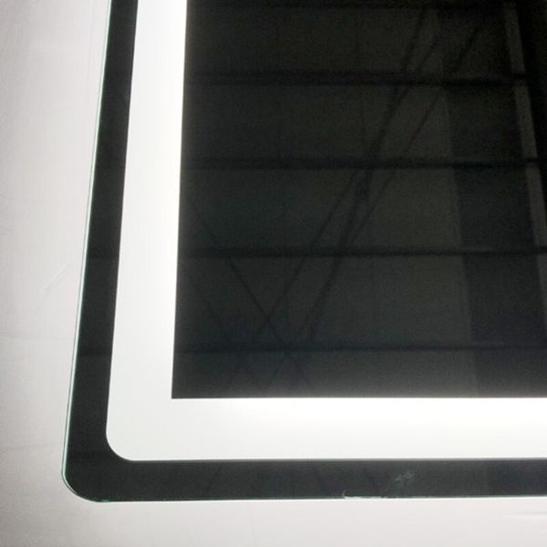 Дзеркало Zerix Mirra MR05-100x70 з LED Touch, Anti-fog, димером, регулятором яскравості (ZX6060) ZX6060 фото