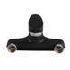 Змішувач для ванни Plamix CEZAR-009 EURO SET Matte black, зі шлангом, лійкою ... PM0693 фото 3