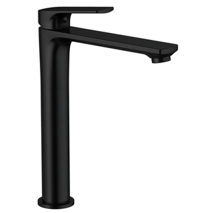 Змішувач для умивальника Mixxus Premium MONE 001 NUT HIGH Black (MI6775) MI6775 фото