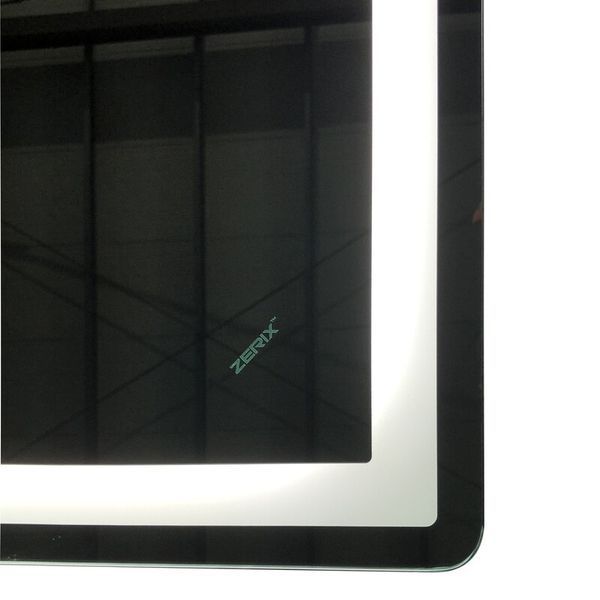 Дзеркало Zerix Sansa MR01-70x50-Reverse з LED Touch, Anti-fog, димером, регулятором яскравості (ZX6050) ZX6050 фото