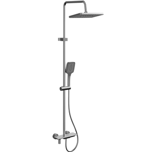 Душова колона зі змішувачем Mixxus Premium Ronda 009-J Graphite (колір графіт... MI8387 фото