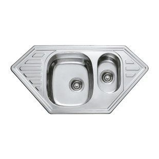 Мийка кухонна HAIBA 100x50 (polish) (HB0523) HB0523 фото