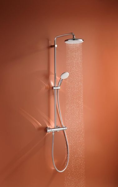 Душова система Grohe Tempesta System 210 з термостатом для настінного монтажу... 26811001 фото