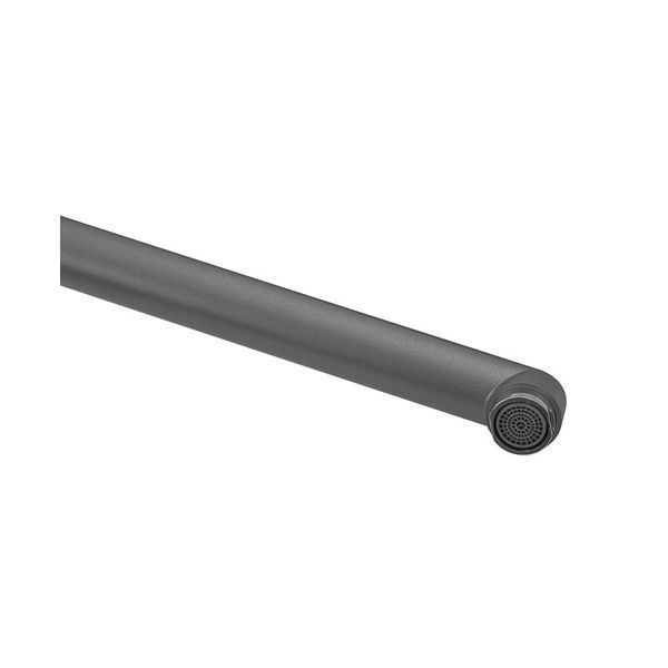Змішувач для ванни Plamix CEZAR-006 EURO SET Graphite, зі шлангом, лійкою та ... PM0691 фото