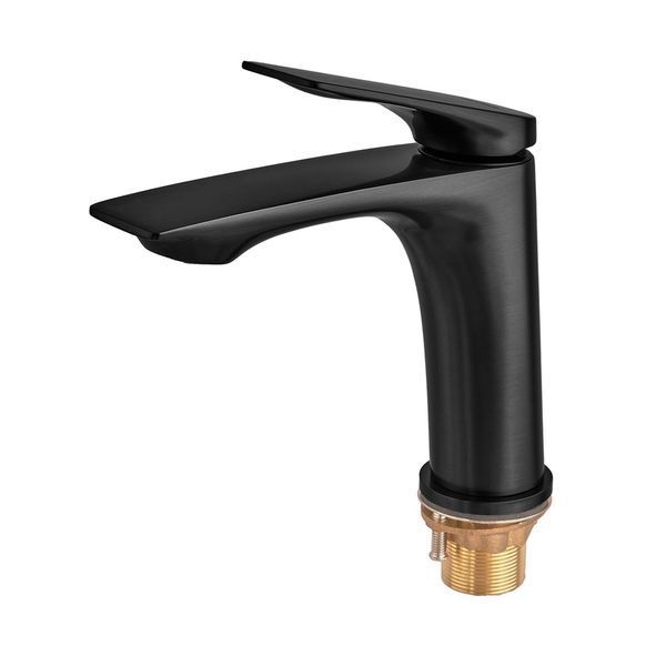 Змішувач для умивальника Mixxus Premium DERBY 001 (NUT) BLACK (MI6601) MI6601 фото