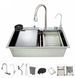 Кухонна мийка багатофункціональна Zerix ZH7546-SET-07 Decor SS Color з вбудованим змішувачем з нерж. сталі (ZM5598) ZM5598 фото 2