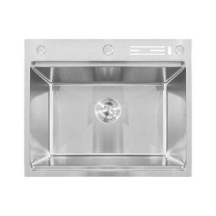 Мийка Mixxus MH6050-SK NANO-SILVER (3.0/0.8) з н.ст. зі сходинкою для суш.,з підст.під ножі(нерж.)(MX1941) MX1941 фото
