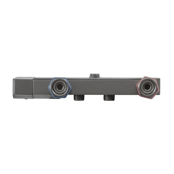 Душова колона зі змішувачем Mixxus Premium RIVIERA 009-J GRAPHITE з кнопкою п... MI6835 фото