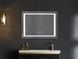 Дзеркало Mixxus STYLE MR03-90x70 з LED Touch, Anti-fog, димером, регулятором яскравості, годинником (MI6007) MI6007 фото 10