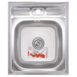 Кухонна мийка накладна Zerix Z5060-06-160E (Satin) (ZX1611)