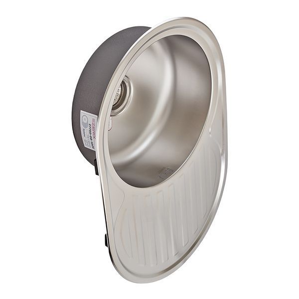 Кухонна мийка Zerix Z7750-08-180E (Satin) (ZM0596) ZM0596 фото