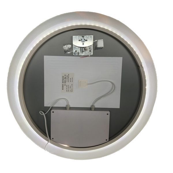 Дзеркало Zerix Solo MC01-60 з LED Touch, Anti-fog, димером, регулятором яскравості (ZX6063) ZX6063 фото