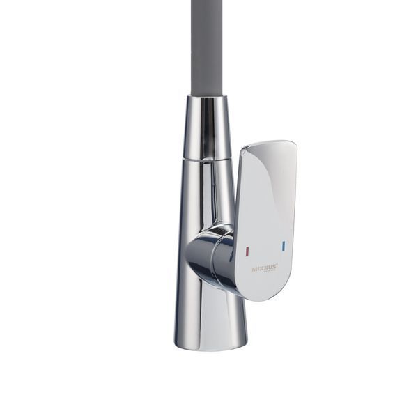 Змішувач для кухні Mixxus Premium Matis 011-T (NUT) Refl.Gray (Колір хром+сил... MI8267 фото