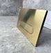 Панель змиву Koer KT-0608-12 240x160x10mm пластикова, кнопка закруглена (колір матове золото) (KR6126) KR6126 фото 5