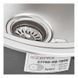 Кухонна мийка Zerix Z7750-08-180E (Satin) (ZM0596) ZM0596 фото 4
