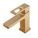Змішувач для умивальника Haiba KANT 001 BRUSHED GOLD (HB9605) HB9605 фото 7