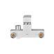 Змішувач для ванни Plamix Kubus-009 EURO SET White (з шлангом, лійкою та крон... PM0673 фото 5