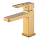 Змішувач для умивальника Haiba KANT 001 BRUSHED GOLD (HB9605) HB9605 фото 1
