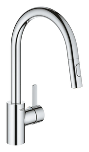 Змішувач для кухні з висувним виливом Grohe Eurosmart Cosmopolitan (31481001) 31481001 фото