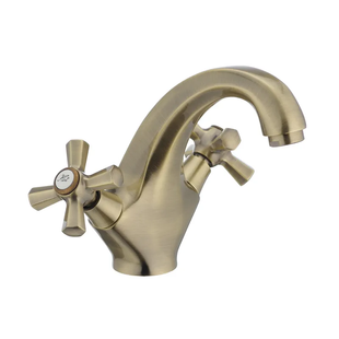 Змішувач для умивальника Mixxus Premium Retro Bronze-161 (MI1650) MI1650 фото