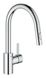 Змішувач для кухні з висувним виливом Grohe Eurosmart Cosmopolitan (31481001) 31481001 фото 1