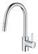 Змішувач для кухні з висувним виливом Grohe Eurosmart Cosmopolitan (31481001) 31481001 фото 4