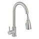 Кухонний змішувач з висувною лійкою Mixxus SUS 014-B (SS0023) SS0023 фото 1