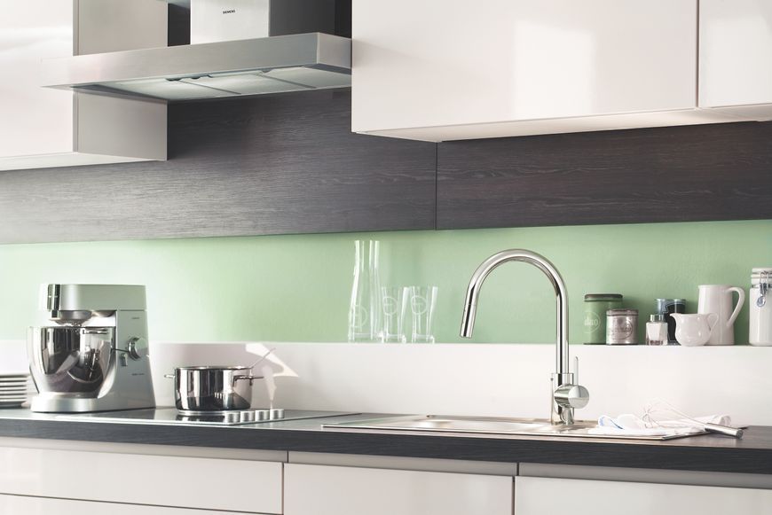 Змішувач для кухні з висувним виливом Grohe Eurosmart Cosmopolitan (31481001) 31481001 фото