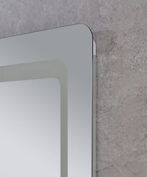 Дзеркало Mixxus TWEE MR09-80x60-Reverse з LED Touch, Anti-fog, димером, регулятором яскравості (MI6660) MI6660 фото