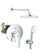 Прихована душова система Grohe Eurosmart New Tempesta 200 (UA25183003) UA25183003 фото 1