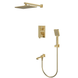 Вбудована душова система Mixxus Premium DALI 009 INNER BOX Brushed Gold (MI6767) MI6767 фото 1