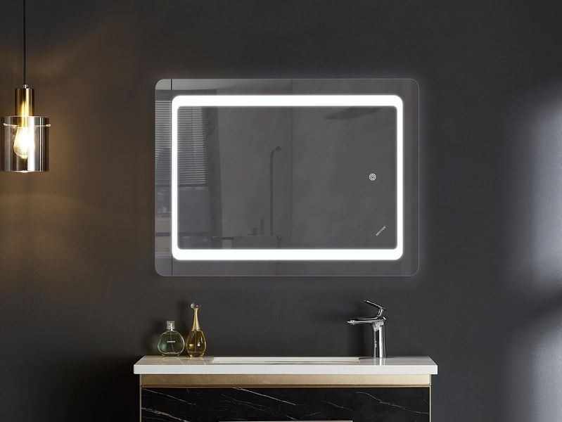 Дзеркало Mixxus TWEE MR09-80x60-Reverse з LED Touch, Anti-fog, димером, регулятором яскравості (MI6660) MI6660 фото