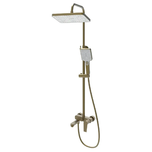 Душова система зі змішувачем Haiba MILANO 003-J BRUSHED GOLD (HB9620) HB9620 фото