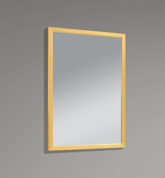 Дзеркало настінне Zerix FONTE MRZ09-60x85-Reverse GOLD прямокутне в золотій рамі (ZX6211) ZX6211 фото