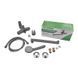 Змішувач для ванни Plamix Oscar-006 Euro SET Graphite (з шлангом, лійкою та к... PM6098 фото 4