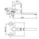 Змішувач для ванни Haiba KANT 006 EURO (HB9602) HB9602 фото 2